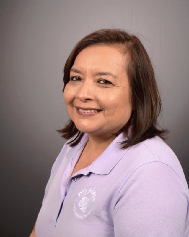 Ms. Esther, infant teacher at MyPlace Cinco Ranch in Katy, TX