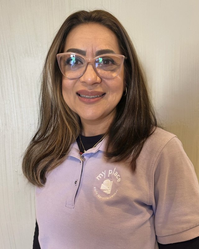 Ms. Rina, toddler teacher at MyPlace Woodcreek in Katy, TX